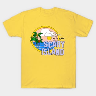 Greetings From Scary Island - The Peach Fuzz T-Shirt